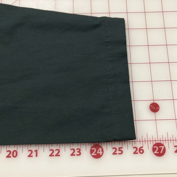 RALPH LAUREN NWT Men's Long SLV 1 Pocket BLK w/ WHT Trim Cotton Pajama Top SZ M - Picture 13 of 16